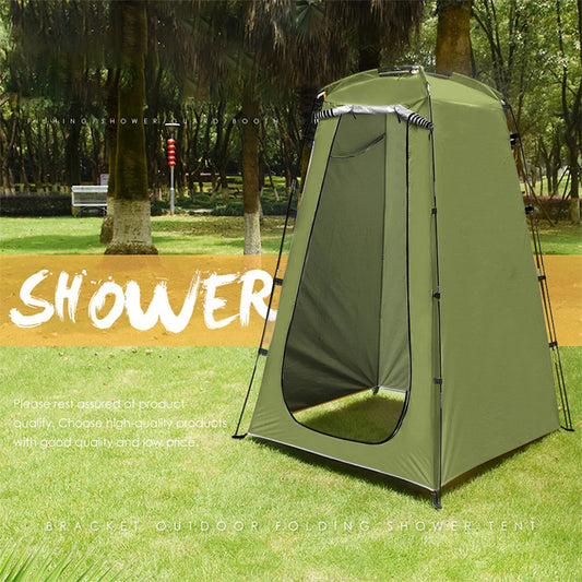 Outdoor Mobile Toilet Tent Folding Camping Privacy Bathing Shelter Tent Waterproof UV Protection Tear-resistant for Camp Fishing
