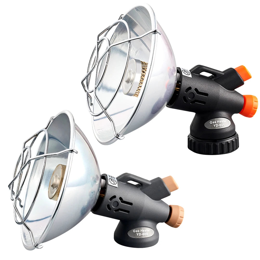 Portable Propane Heater with Protective Mesh Mini Camping Heater Safe Tent Heater Gas Heater for Outdoor Fishing Camping