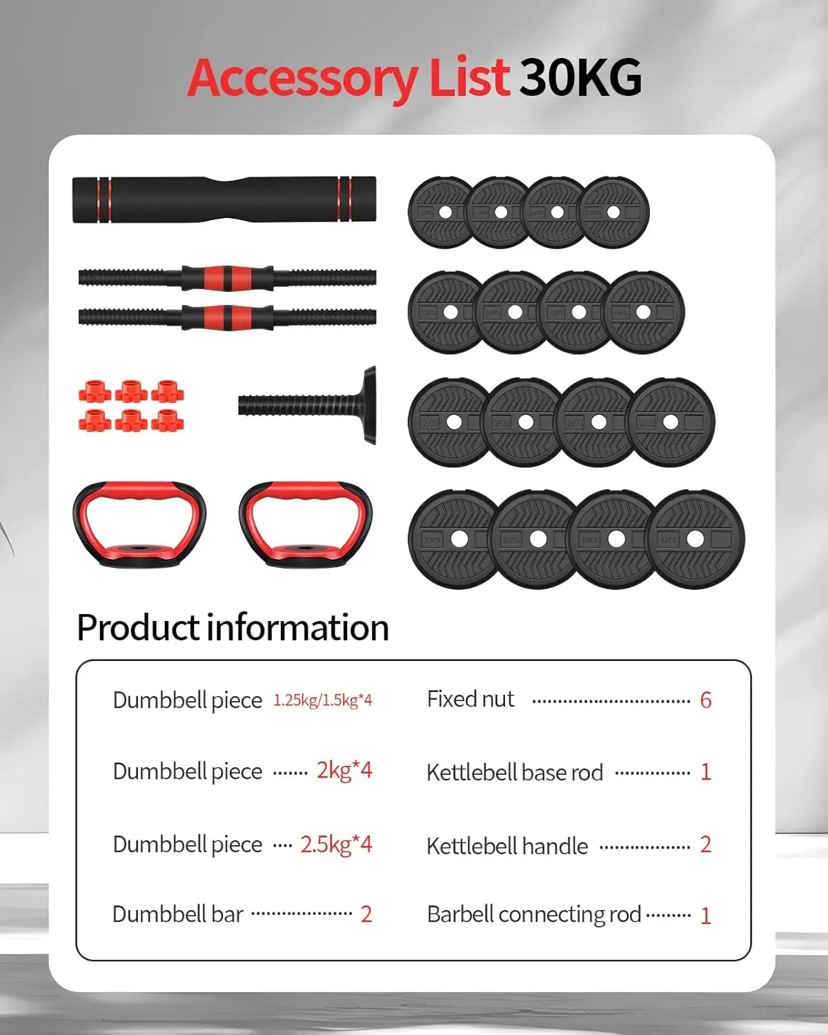 Adjustable Dumbbells 10 20 30 40 60 80lbs Free Weight Set with Connector 4 in1 Dumbbells Set Used as Barbell Kettlebells Push up