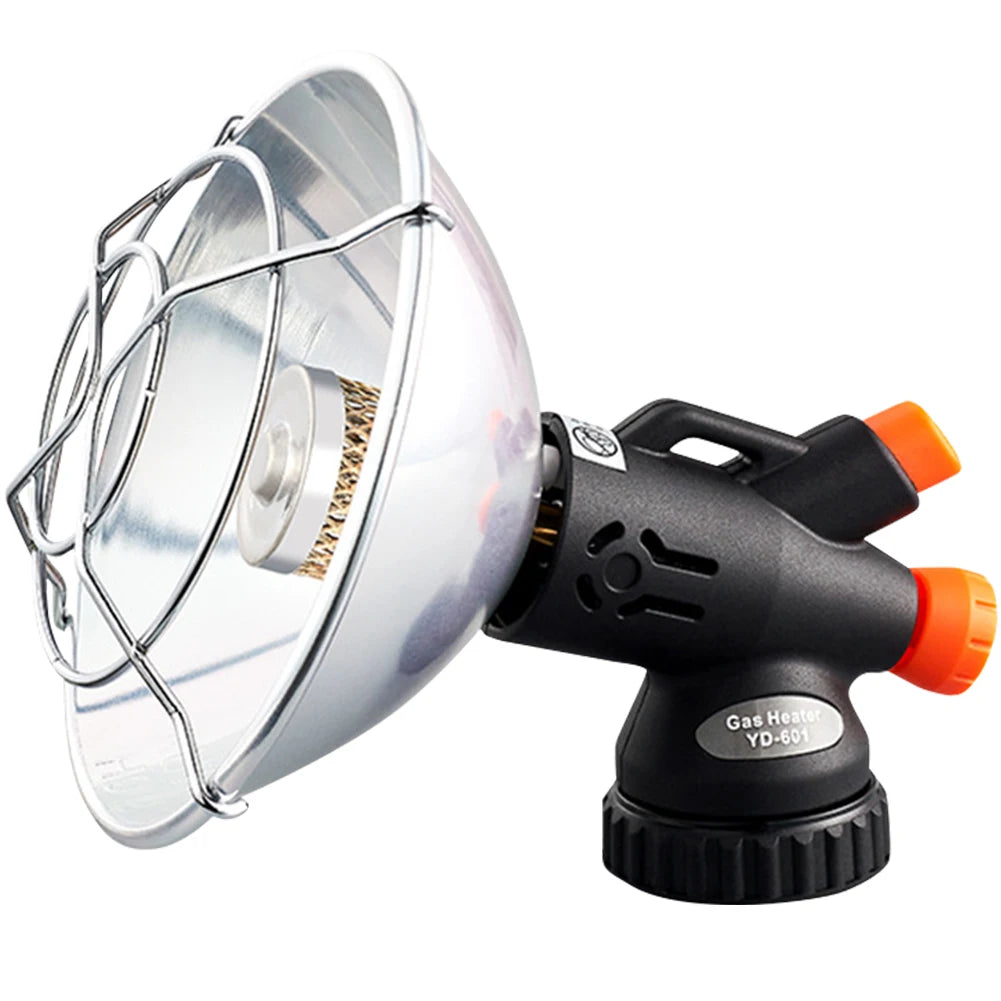 Portable Propane Heater with Protective Mesh Mini Camping Heater Safe Tent Heater Gas Heater for Outdoor Fishing Camping