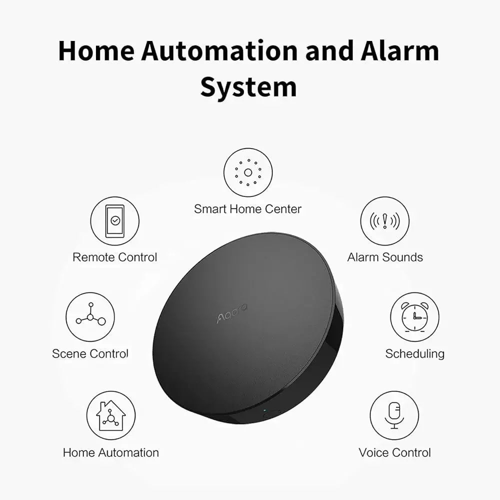 Smart Hub M2 2.4GHz WiFi Smart Home Bridge Alarm System IR Remote Control Home Automation Supports Alexa Google Assistant IFTTT