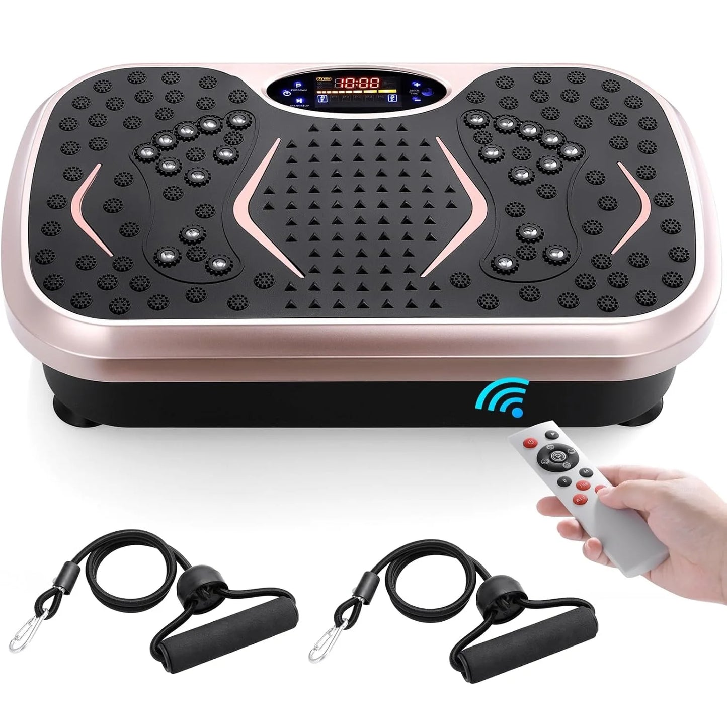 Vibration Plate,Fitness Vibration Board for Home,Full Body Exercise Machine,Fat Burning & Muscle Building,Body Shaper Trainer