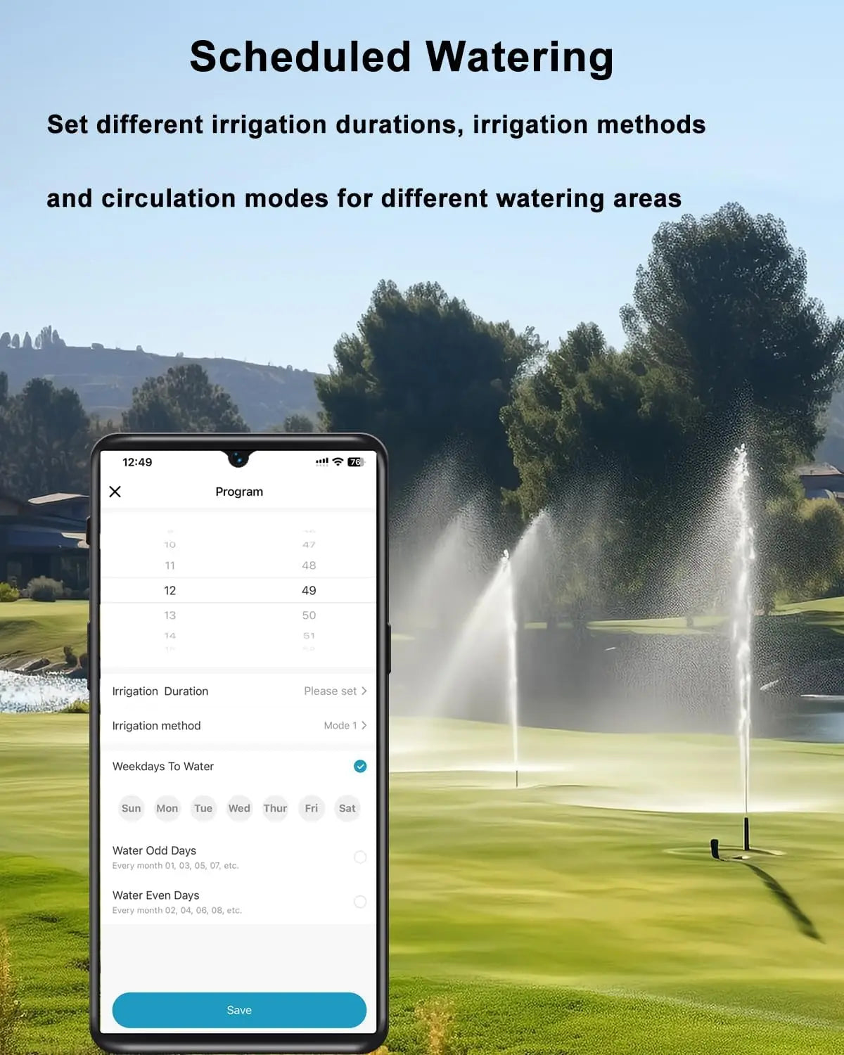 Tuya WiFi Sprinkler Controller Gardening Intelligent Irrigation Timer 16 Zones Automatic Watering Device For Alexa Google Home