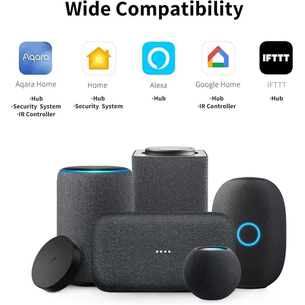 Smart Hub M2 2.4GHz WiFi Smart Home Bridge Alarm System IR Remote Control Home Automation Supports Alexa Google Assistant IFTTT